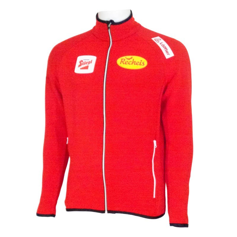 Löffler Team Austria Menn Midjacket Transtex Ripp ÖSV rød Löffler Team Austria Menn Midjacket Transtex Ripp ÖSV rød